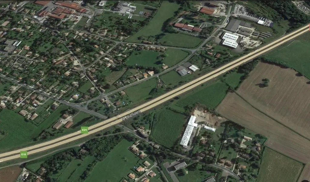 Terrain dans Tournus à vendre Aérien– Image 1 sur 3