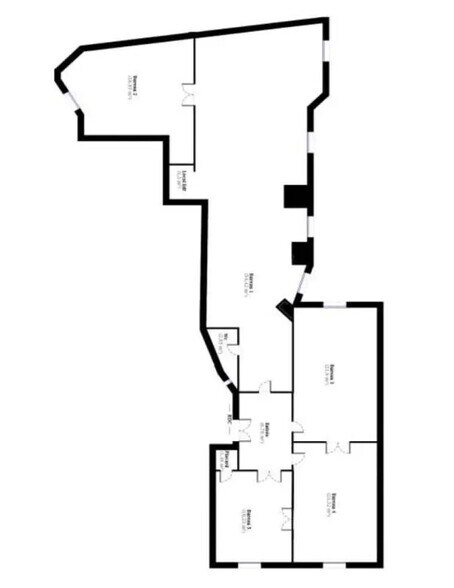 Bureau dans Paris à vendre - Plan d’étage – Image 3 sur 9