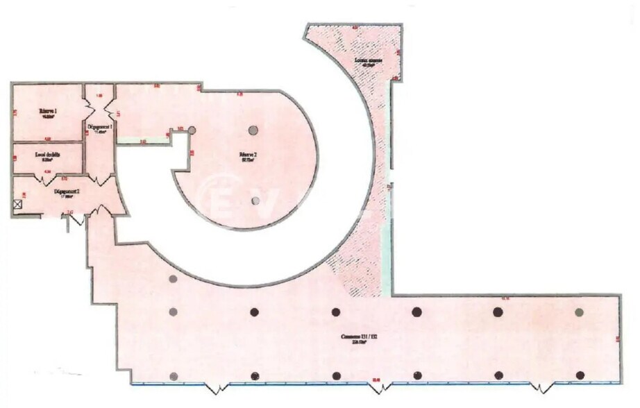 Bureau dans Nanterre à louer - Plan d’étage – Image 3 sur 3