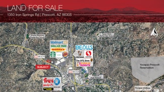 Plus de détails pour 1350 W Iron Springs Rd, Prescott, AZ - Terrain à vendre