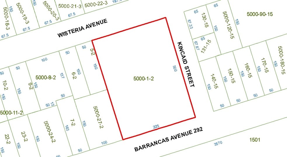 3810 Barrancas Ave, Pensacola, FL à louer - Plan cadastral – Image 2 sur 12