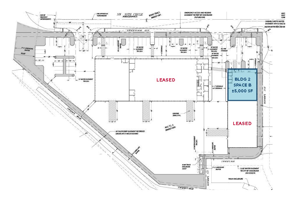 3333 NW 35th St, Vancouver, WA à louer Plan de site– Image 1 sur 1