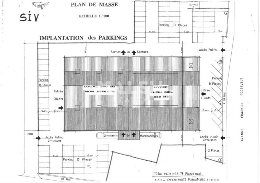 Local d’activités dans Vaulx-en-Velin à louer - Plan d’étage – Image 3 sur 3