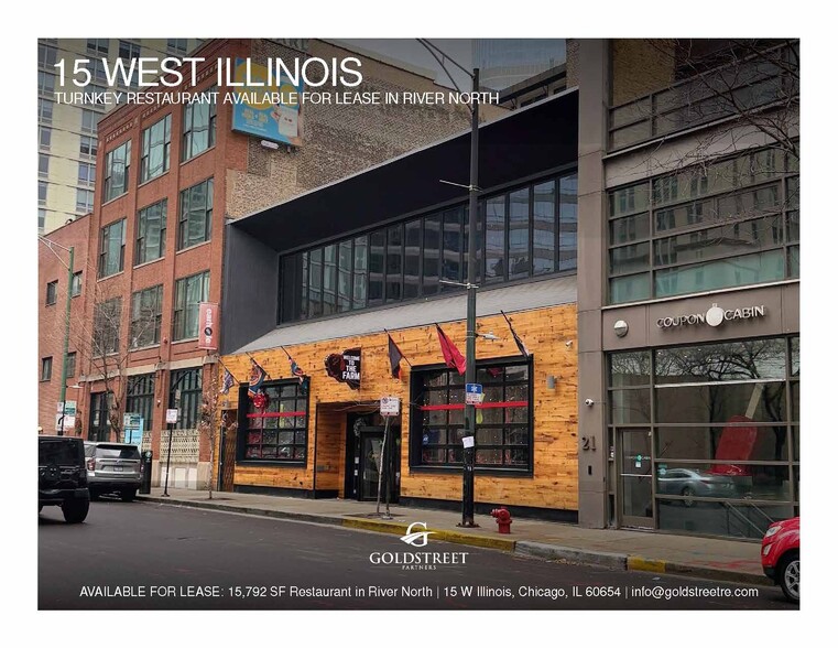 15 W Illinois St, Chicago, IL à louer - Photo de l’immeuble – Image 1 sur 5