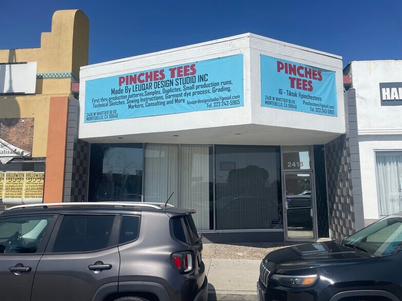 2418 W Whittier Blvd, Montebello, CA à louer - Photo de l’immeuble – Image 2 sur 4