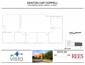 870 S Denton Tap Rd, Coppell, TX à louer Plan de site– Image 1 sur 1