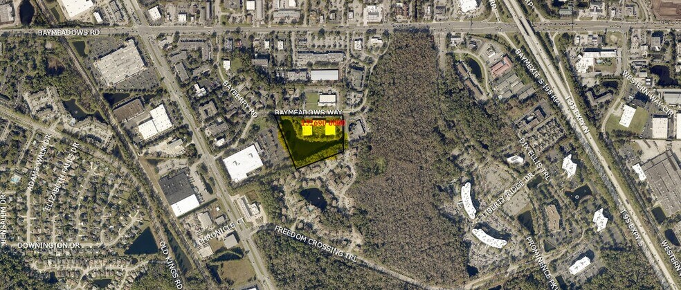 8400 Baymeadows Way, Jacksonville, FL à louer - Aérien – Image 3 sur 9