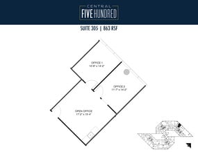 500 N Central Expy, Plano, TX à vendre Plan d’étage– Image 1 sur 1