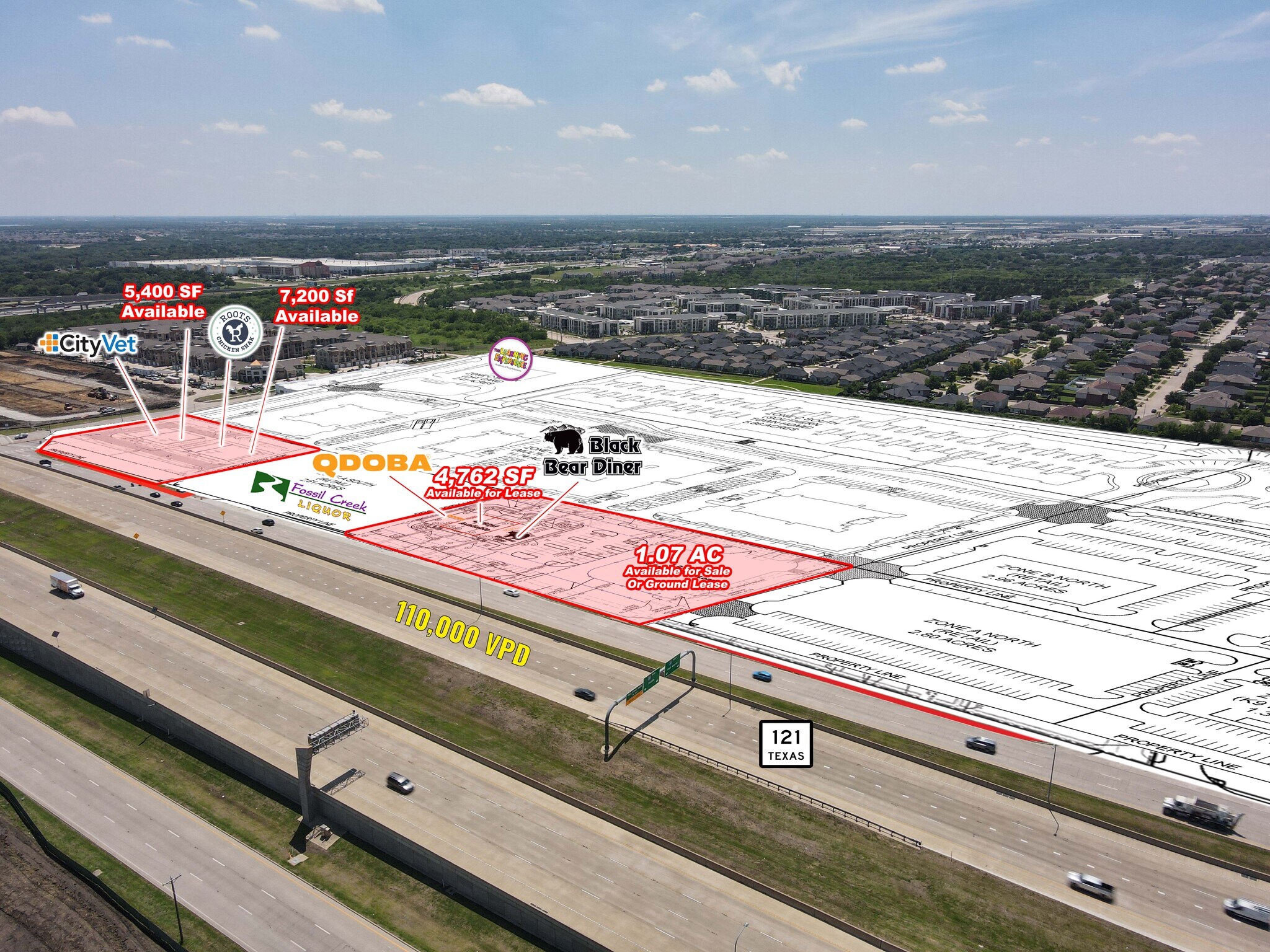 NWC SH 161 & Forum Rd, Grand Prairie, TX à louer Photo principale– Image 1 sur 2