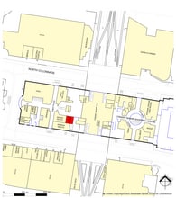 Cabot Place W, Londres à louer Plan cadastral– Image 2 sur 2