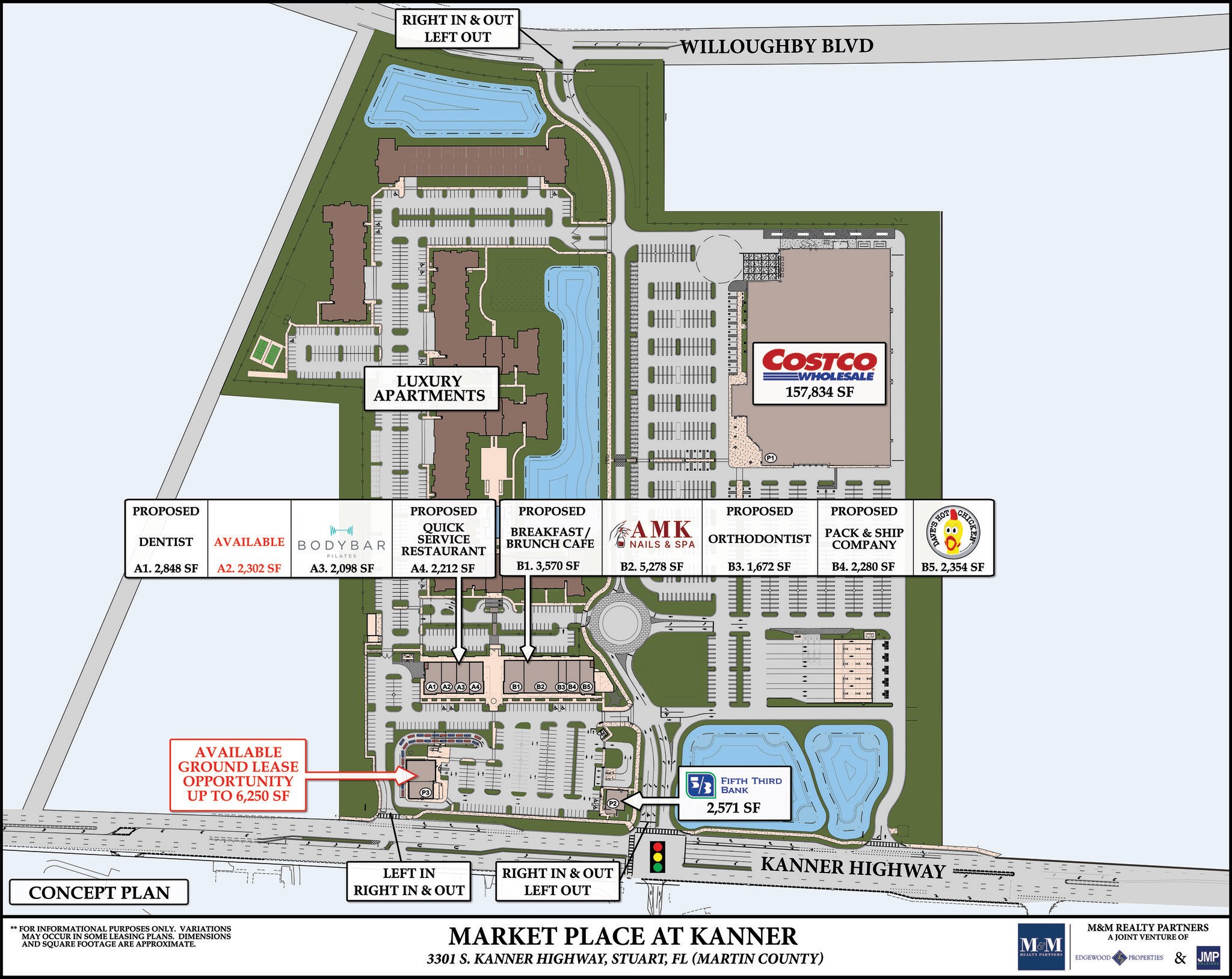 3171 S Kanner Hwy, Stuart, FL à louer Plan de site– Image 1 sur 1