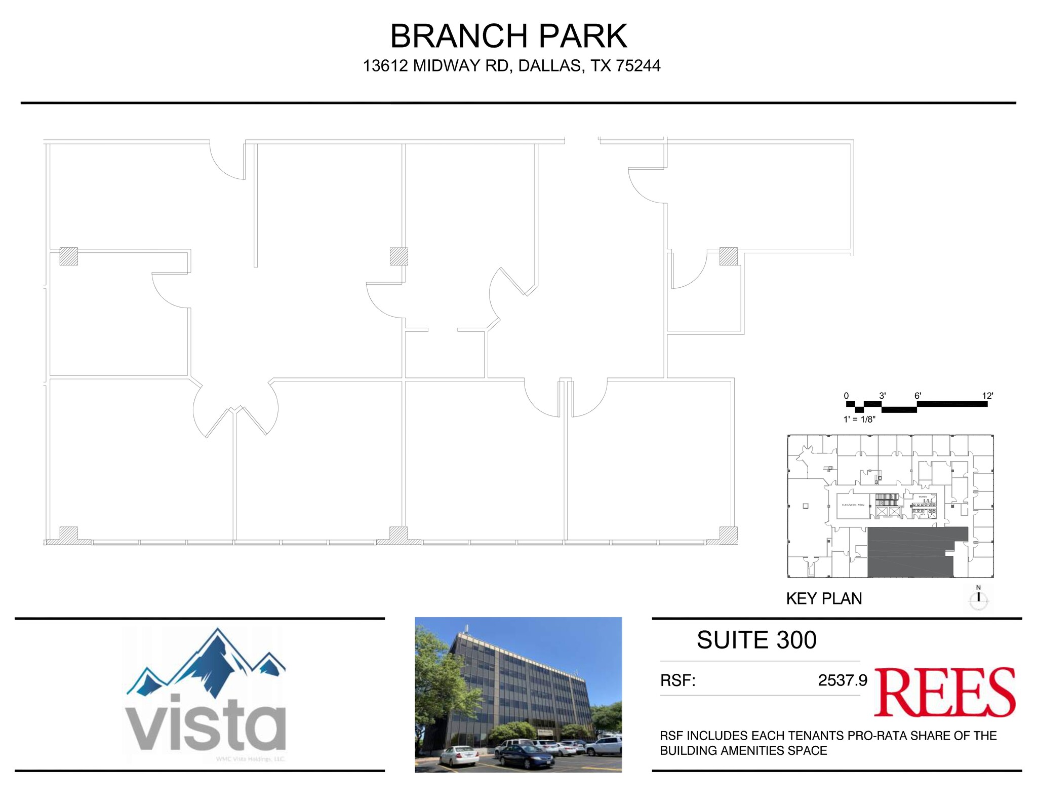 13740 Midway Rd, Farmers Branch, TX à louer Plan de site– Image 1 sur 1