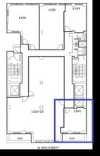 252 W 38th St, New York, NY à louer Plan d’étage– Image 2 sur 2