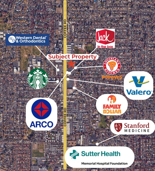 2704 Coffee Rd, Modesto, CA à louer - Photo de l’immeuble – Image 3 sur 9