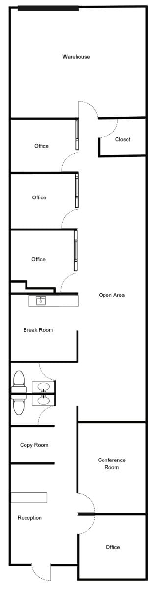 13706-13720 Neutron Rd, Dallas, TX à louer Plan d’étage– Image 1 sur 1