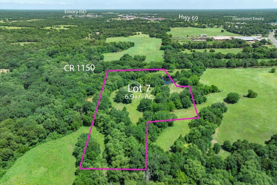 Lot 7 RS County Road 1150, Emory, TX à vendre - Photo de l’immeuble – Image 2 sur 19