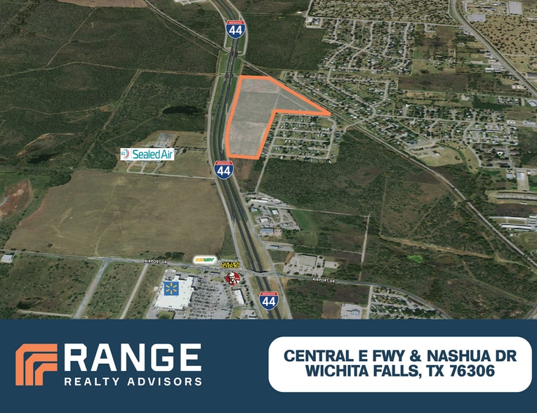 Central E Fwy fwy, Wichita Falls, TX à vendre - Aérien – Image 1 sur 1