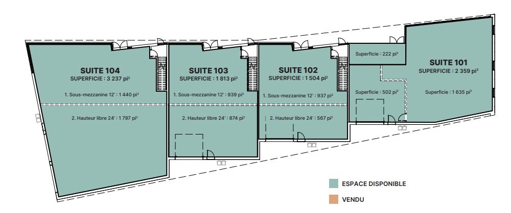 1250 Rte Édouard-VII, Saint-philippe, QC à louer Plan d’étage– Image 1 sur 1
