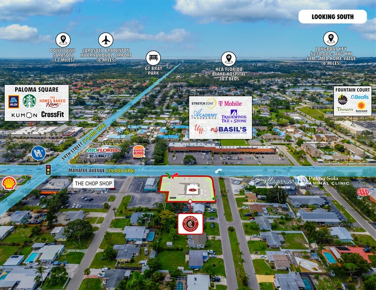 6016 Manatee Ave W, Bradenton, FL à vendre - Photo de l’immeuble – Image 3 sur 5