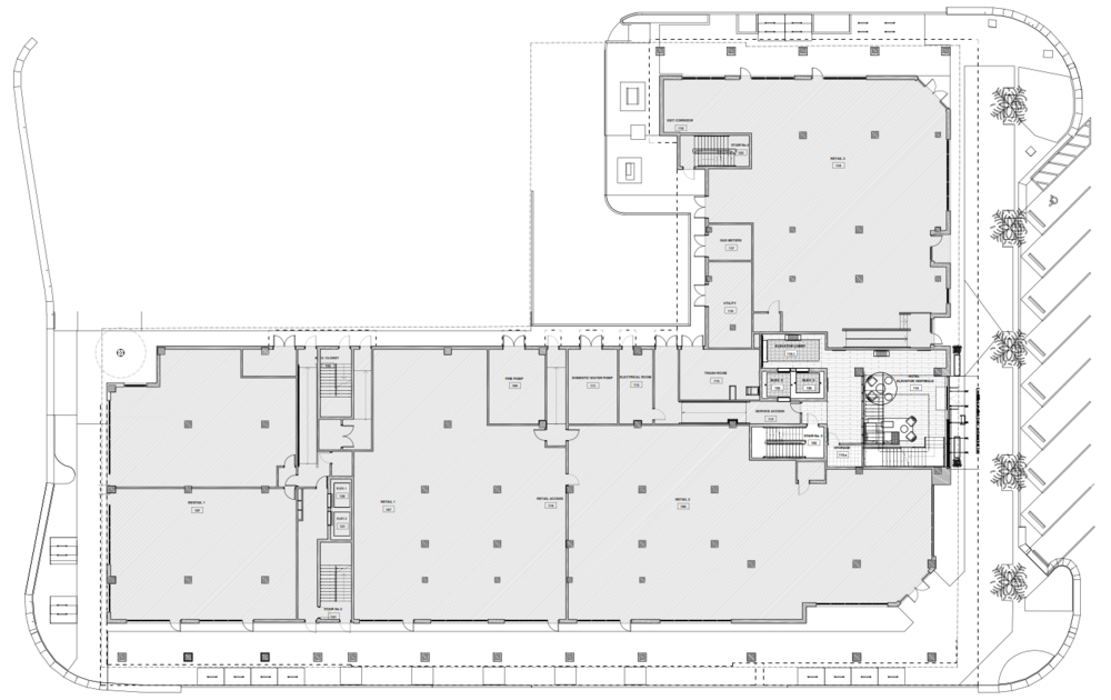 212 SE 1st St, Gainesville, FL à louer Plan d’étage– Image 1 sur 5