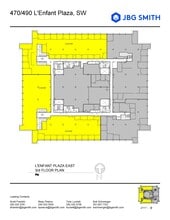 470-490 L'Enfant Plz SW, Washington, DC à louer Plan d’étage– Image 2 sur 2