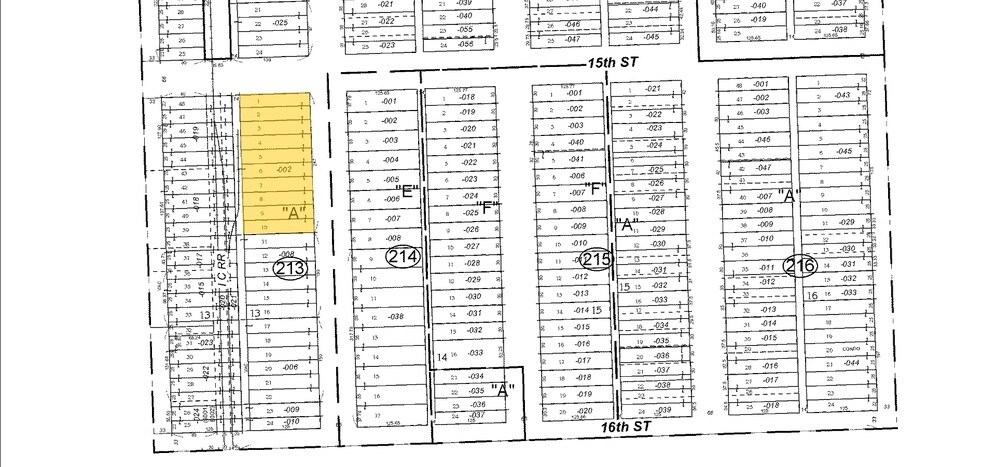 1501 S Circle Ave, Forest Park, IL à louer - Plan cadastral – Image 3 sur 5
