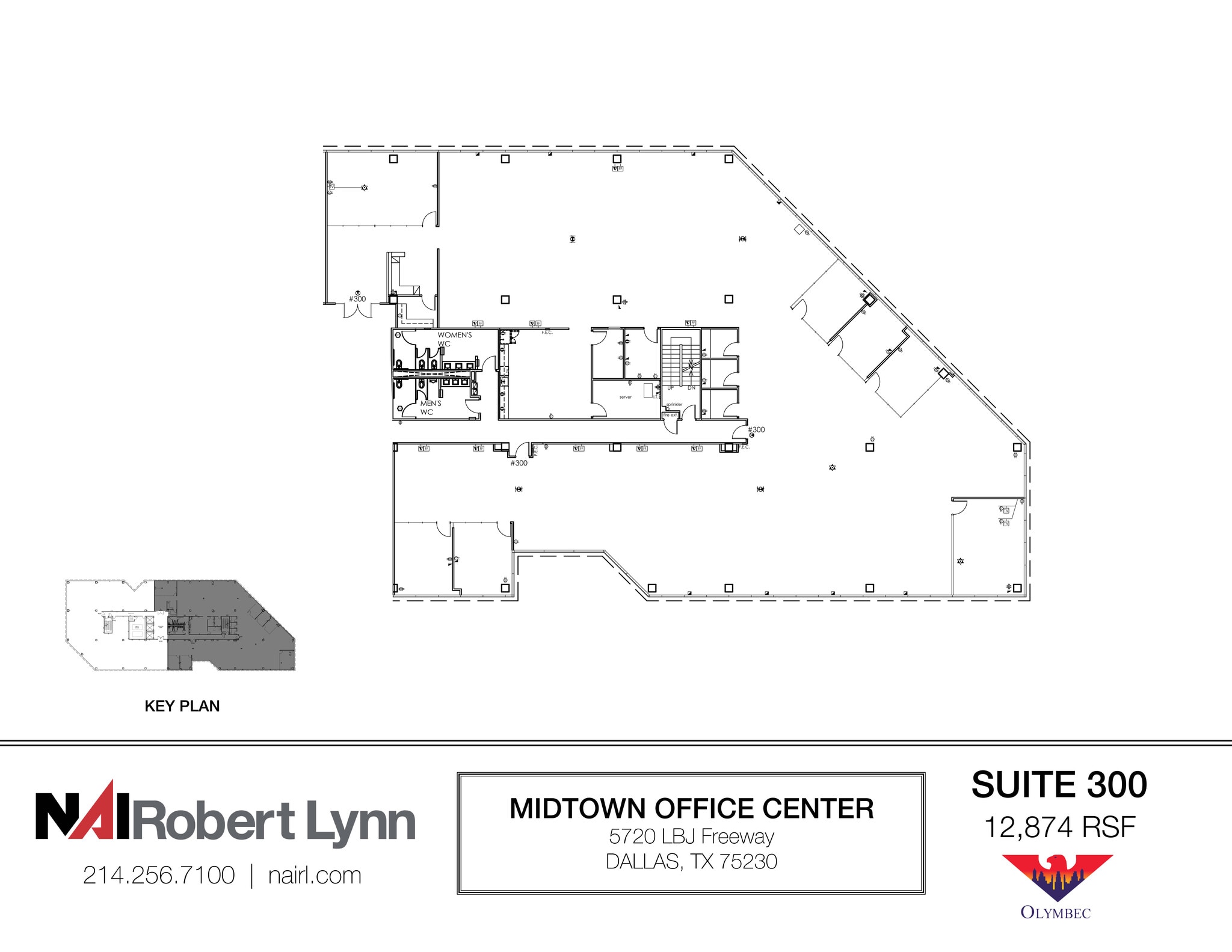 5720 Lyndon B Johnson Fwy, Dallas, TX à louer Plan d’étage– Image 1 sur 1