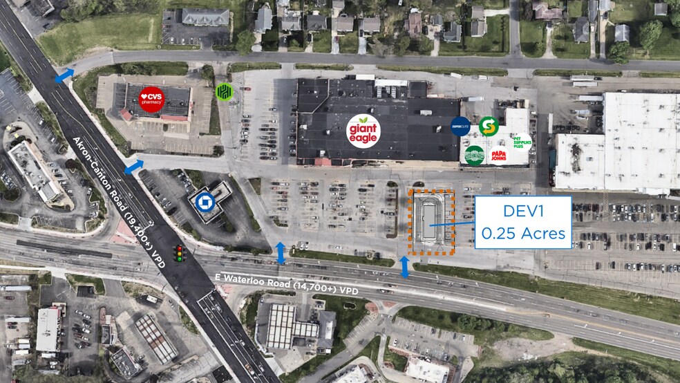2821 US 224, Akron, OH à louer - Plan de site – Image 1 sur 3