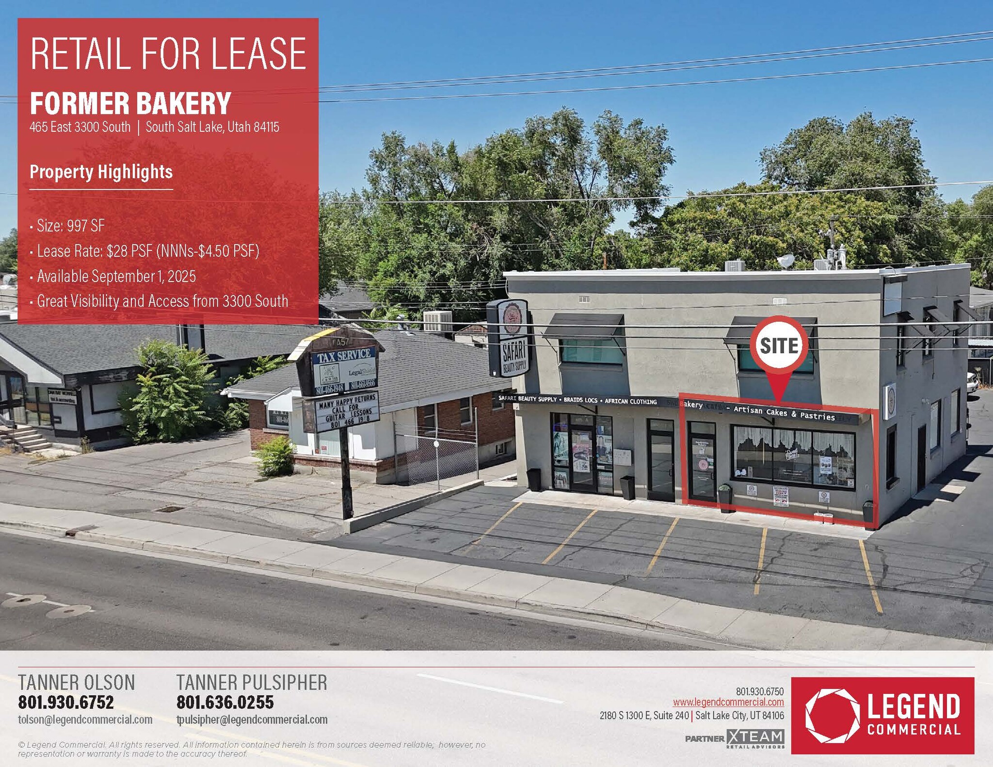 465 E 3300 S, Salt Lake City, UT à louer Aérien– Image 1 sur 3