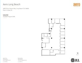 3900 Kilroy Airport Way, Long Beach, CA à louer Plan d’étage– Image 1 sur 1