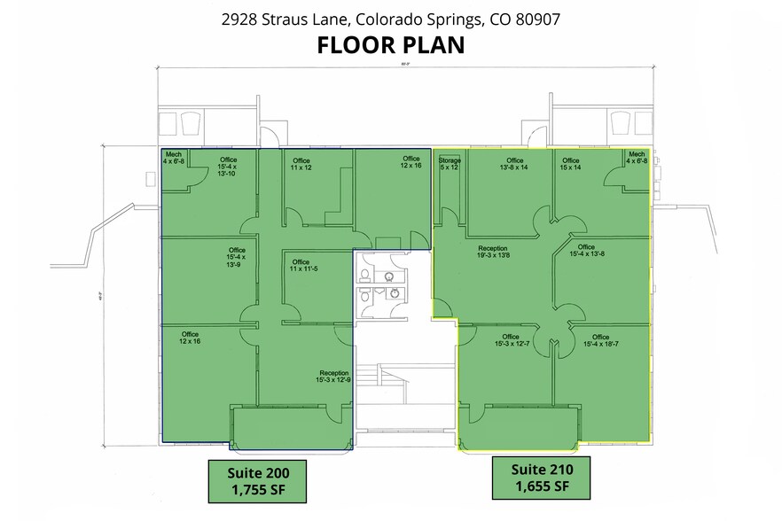2928 Straus Ln, Colorado Springs, CO à vendre - Photo de l’immeuble – Image 2 sur 2