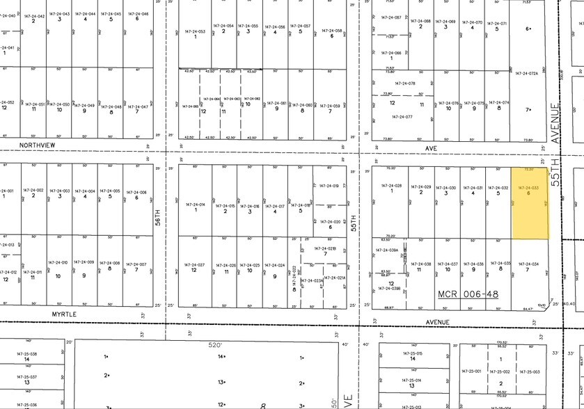 7220 N 55th Ave, Glendale, AZ à vendre - Plan cadastral – Image 2 sur 11