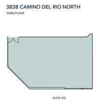 3838 Camino del Rio N, San Diego, CA à louer Plan d’étage– Image 1 sur 1