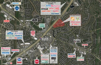 15201-15555 Southwest Fwy, Sugar Land, TX - VUE AÉRIENNE  vue de carte - Image1