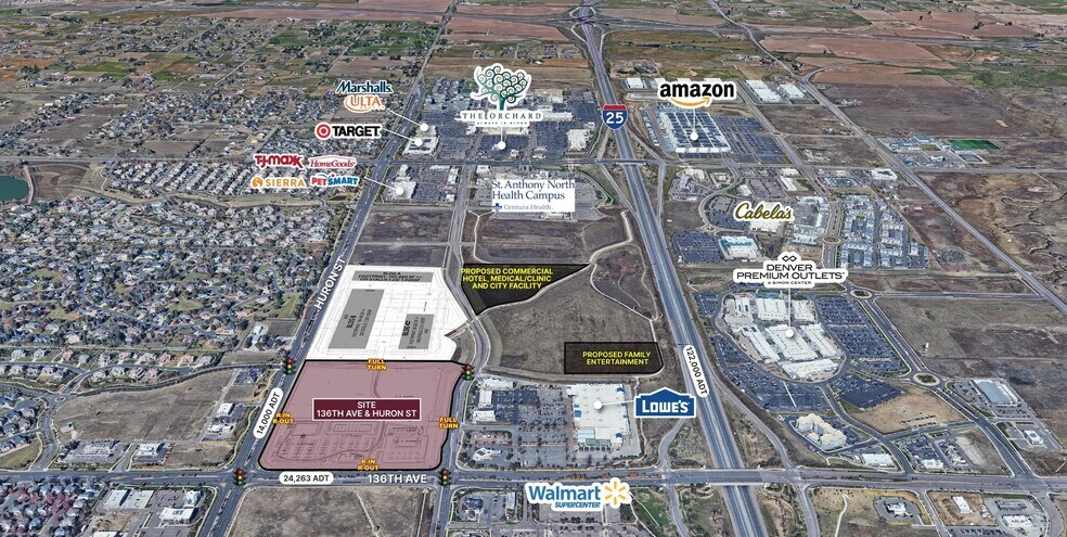 136th Avenue & Huron Street, Westminster, CO à vendre - Photo de l’immeuble – Image 1 sur 1
