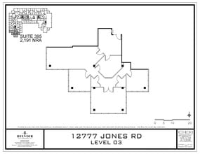 12777 Jones Rd, Houston, TX à louer Plan de site– Image 2 sur 2