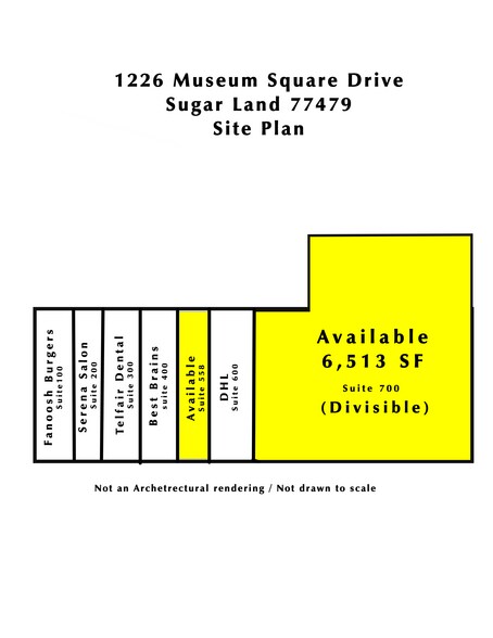 1226 Museum Square Dr, Sugar Land, TX à louer - Photo de l’immeuble – Image 2 sur 6