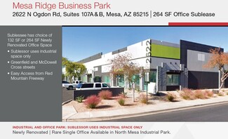 Plus de détails pour 2622 N Ogden Rd, Mesa, AZ - Bureau à louer