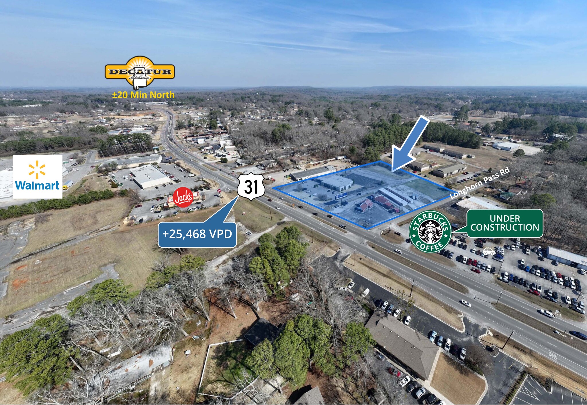 900 Highway 31 NW, Hartselle, AL à vendre Photo principale– Image 1 sur 2