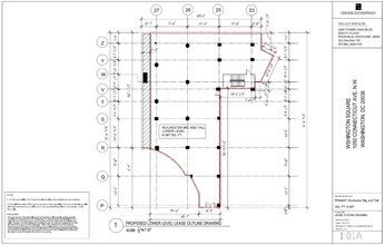 1050 Connecticut Ave NW, Washington, DC à louer Plan d’étage– Image 1 sur 1