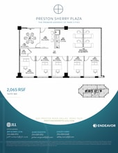 8201 Preston Rd, Dallas, TX à louer Plan d’étage– Image 1 sur 1