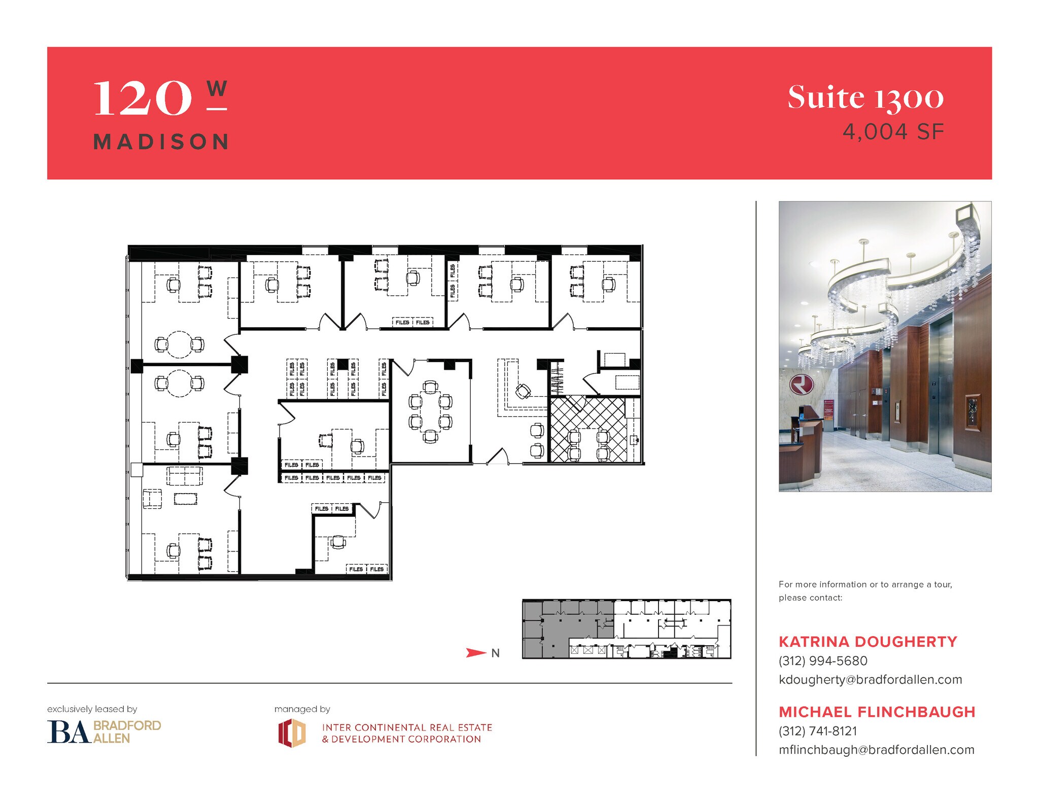 120 W Madison St, Chicago, IL à louer Plan d’étage– Image 1 sur 5