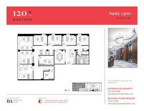 120 W Madison St, Chicago, IL à louer Plan d’étage– Image 1 sur 5
