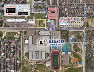 Plus de détails pour 3510 E Del Mar Blvd, Laredo, TX - Terrain à louer