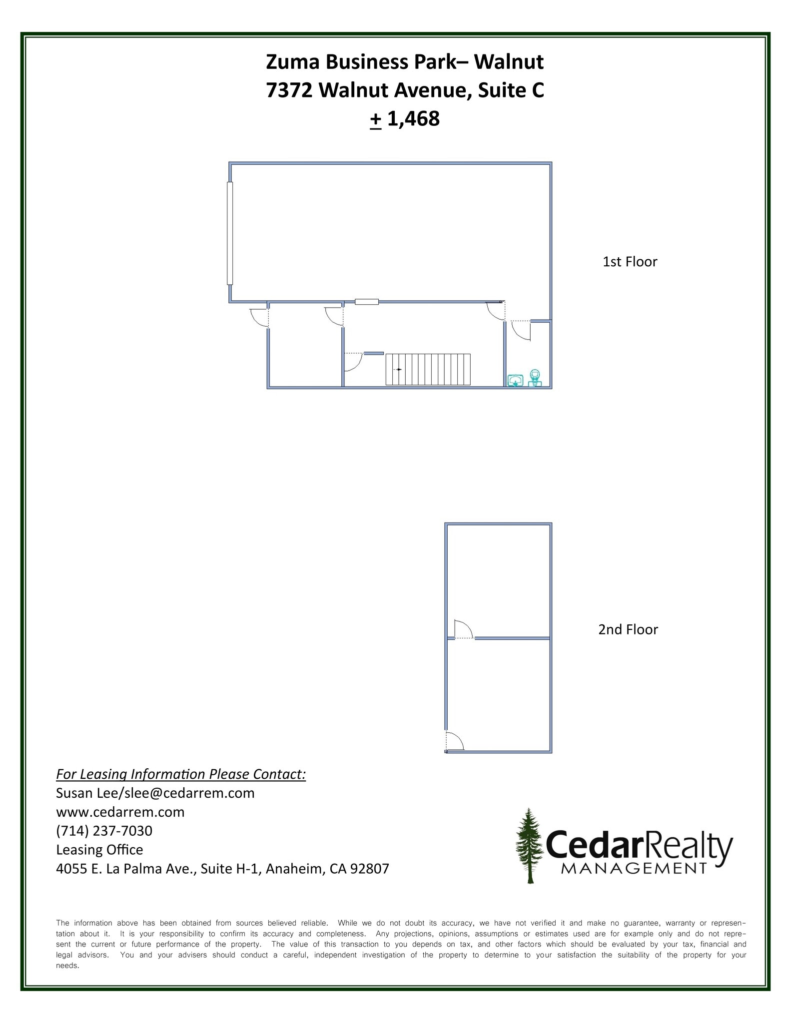 7372 Walnut Ave, Buena Park, CA à louer Plan de site– Image 1 sur 1