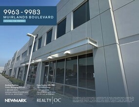 9963-9987 Muirlands Blvd, Irvine, CA à louer Photo intérieure– Image 2 sur 6