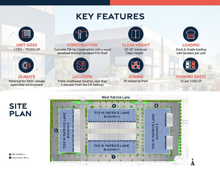 Rainbow Blvd, Las Vegas, NV à louer - Plan de site – Image 2 sur 8
