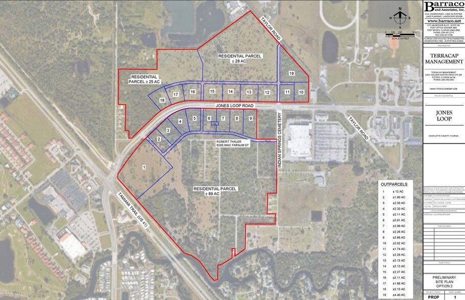 26020 Jones Loop Rd, Punta Gorda, FL à vendre - Plan de site – Image 2 sur 2
