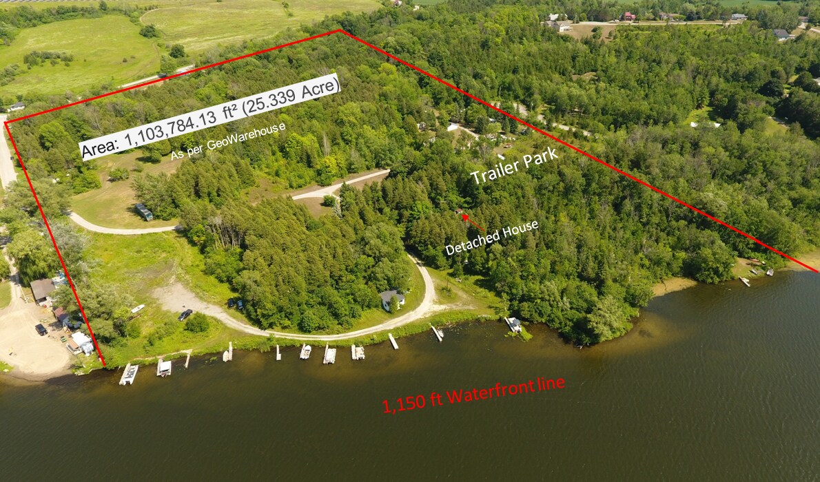 247 Dunnette Landing Rd, Roseneath, ON à vendre Aérien– Image 1 sur 8