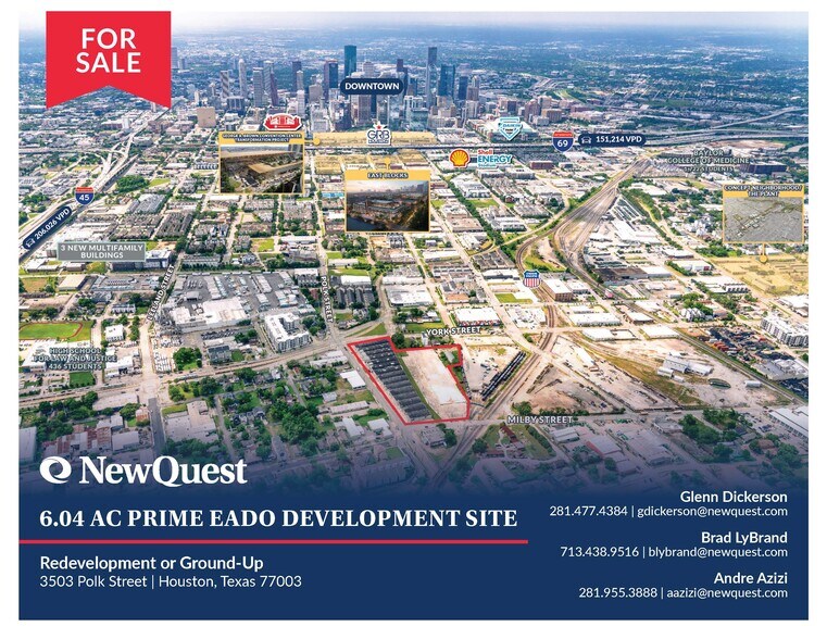 3503 Polk St, Houston, TX à vendre - Photo de l’immeuble – Image 1 sur 5
